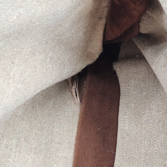 Classic Tan Leather Briefcase - Picture 11 of 16